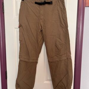 REI Women’s Cargo Zip-Off Pants - Khaki Brown